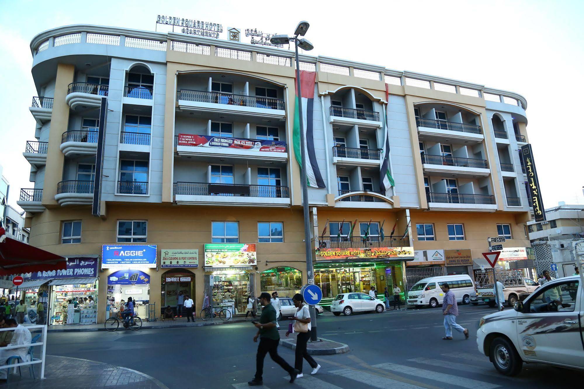 Golden Square Hotel Apartments Dubai Esterno foto